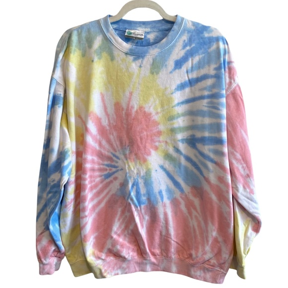 Tie-dye Swirl Crewneck - Picture 1 of 2